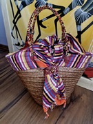 Koszyk ,torba ręcznie robioną z Zanzibaru 