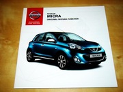 Prospekt Nissan Micra Akcesoria 2013