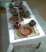 Serwis kawowy Annaburg Sintolan (Saksonia, Niemcy)