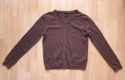 H&M sweter damski brązowy M/38