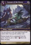 WoW TCG - Lesson of the Grave 27/220 Wrathgate