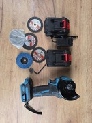 Szlifierka akumulatorowa + zestaw NOWA 