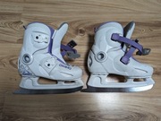 Łyżwy figurowe dziecięce Oxelo Play 3 rozmiar 30-32 regulowane