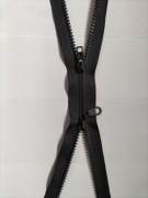 Zamek kostka dwusuwakowy 100 cm czarny