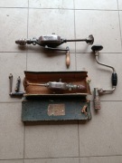 Ręczna wiertarka PRL 3 sztuki