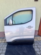 Peugeot Rifter Drzwi przednie lewe kompletne z lusterkiem Kolor EEU