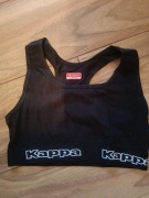 stanik sportowy top KAPPA L czarny