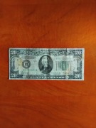 USA, 20 dolarów z 1934r