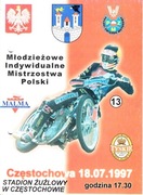 ...Finał MIMP 18.07.1997 Częstochowa...