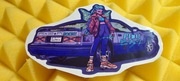 JDM JAPAN SUPRA ANIME MANGA CARS SKYLINE NAKLEJKA STICKER