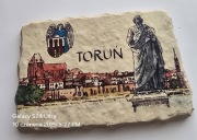 Magnes ceramiczny na lodówkę Kopernik pomnik Toruń Zamek Krzyżacki(17)