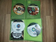 4 gry na XBOX - Dead or Alive 3, Top Spin, FIFA 2005 i Tiger Woods 2005