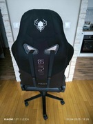 Materiałowy fotel gamingowy Diablo X-Player 2.0 King Size, czarno-czarny