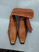 Kowbojki  - skóra  naturalna  -  850  zł  -  39 rozmiar 