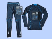 Odzież bielizna kompresyjna sportowa koszulka i spodnie Trespass DLX