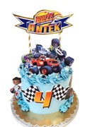 Dekoracje na tort Blaze i mega maszyny
