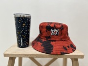 Okrągła czapka kapelusz NBA USA plus gratis NASA