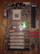 Stara płyta główna Retro komputer