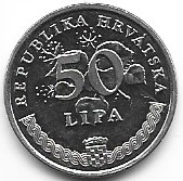 Chorwacja 50 lipa 2006 (łacina)