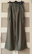 Hollister ultra high rise wide leg cargo XS