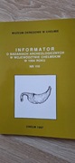 Informator o badaniach archeologicznych w 