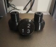 Gałka zmiany biegów 3 biegi Ursus Zetor C385 (montaż na zawleczkę)