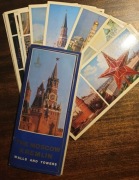 Kolekcja pamiątkowych kart - KREML - pamiątki ZSRR 1978