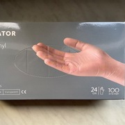 Rękawiczki nitrylowe L