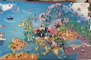 Puzzle magnetyczne mapa świata