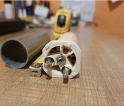 Nowa grzałka Leister 1550W modele TRIAC S stary plus osłona mika