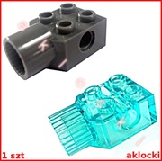 LEGO Technic 48169 KLOCEK 2x2 gniazdo obrotowe c szary Trans-Light Blue 