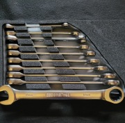 Zestaw kluczy Gedore płasko-oczkowych z grzechotką