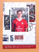 Oficjalna karta klubowa Wisła Kraków 2022/23 Marcin Bartoń