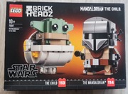 LEGO 75317 BrickHeadz - Mandalorianin i Dziecko