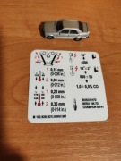 Rarytas naklejka Mercedes 190 W201