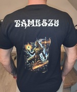 T-shirt czarny z nadrukiem Ebook Legendy Szakula Gratis