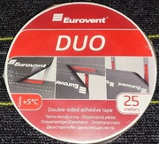 Dwustronna Taśma Eurovent Duo 25m x 20mm MOCNA
