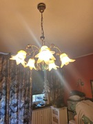Lampa wisząca metalowa