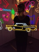 Samochód Neon Napisy LED na zamówienie. Car