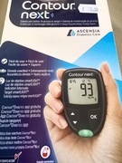 NOWY Glukometr CONTOUR NEXT Firmy Ascensia Diabetes Care 