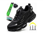 Buty robocze ochrony BHP półbuty LEKKIE CZARNE