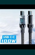 Kabel USB C USB C 6A 100W supervooc 