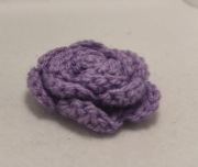 KWIATEK  RÓŻA  wrzos