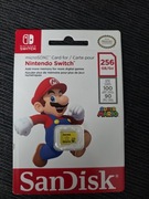 Karta pamięci 256gb do Nintendo Switch Mario nowa 