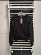 Czarna efektowna bluza marki O&L w rozmiarze L (40) nowa