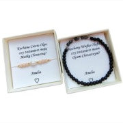 Prezent dla chrzestnych - Bransoletka dla Matki i Ojca Chrzestnego