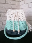 torebka szydełkowana handmade torba ręcznie wykonana Rękodzieło
