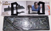 CRIVIT Deska do pompek / zestaw do fitness, z ergonomicznymi uchwytami