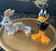 Dwie ładne figurki Looney Tunes, Bugs & Duffy