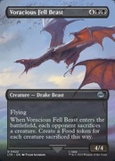 Karta MTG Voracious Fell Beast |0422|LTR| The Lord of the Rings